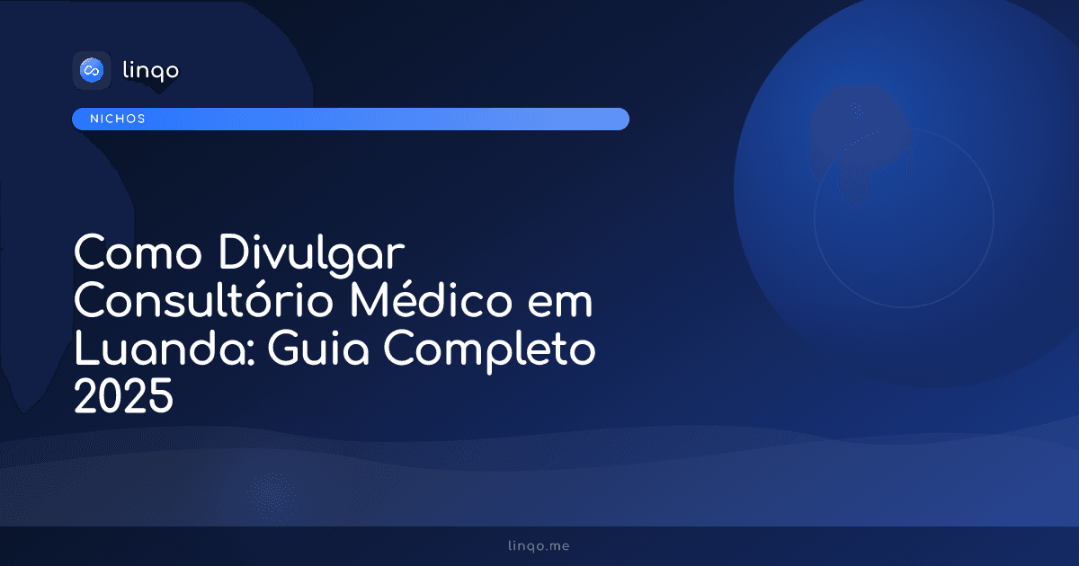 Médico em consultório moderno em Luanda atendendo paciente