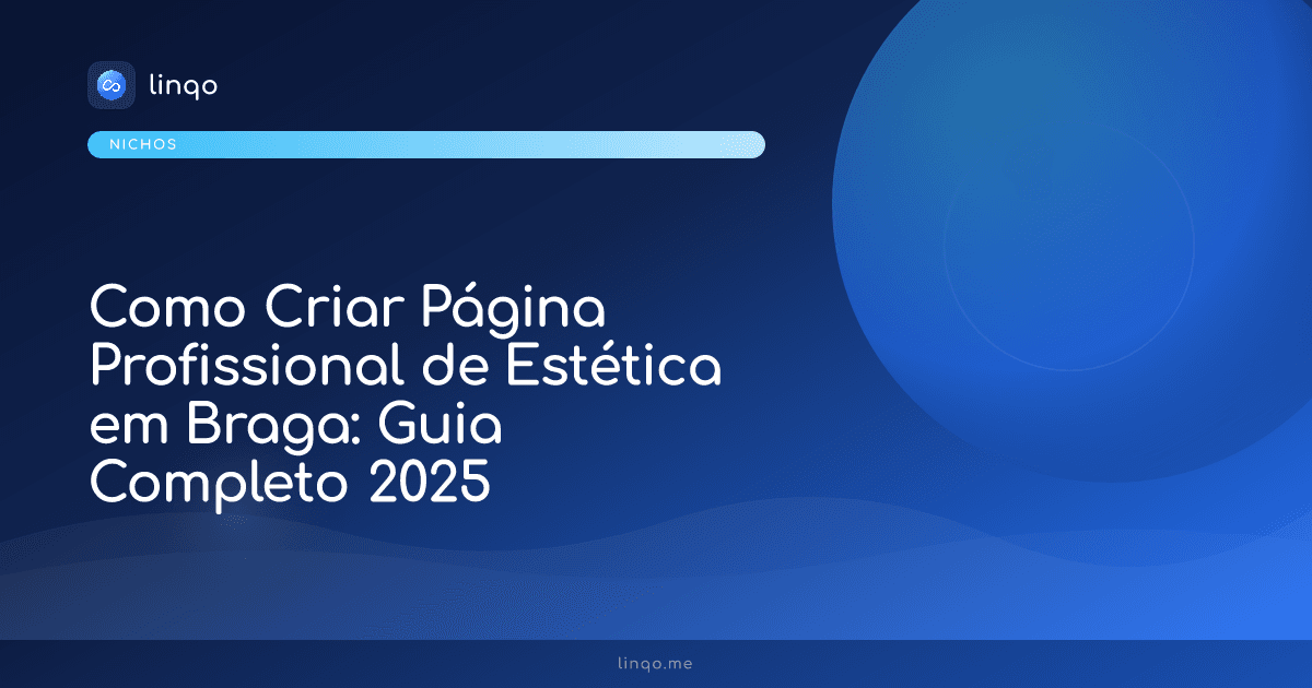 Profissional de estética a configurar uma página profissional num tablet em Braga