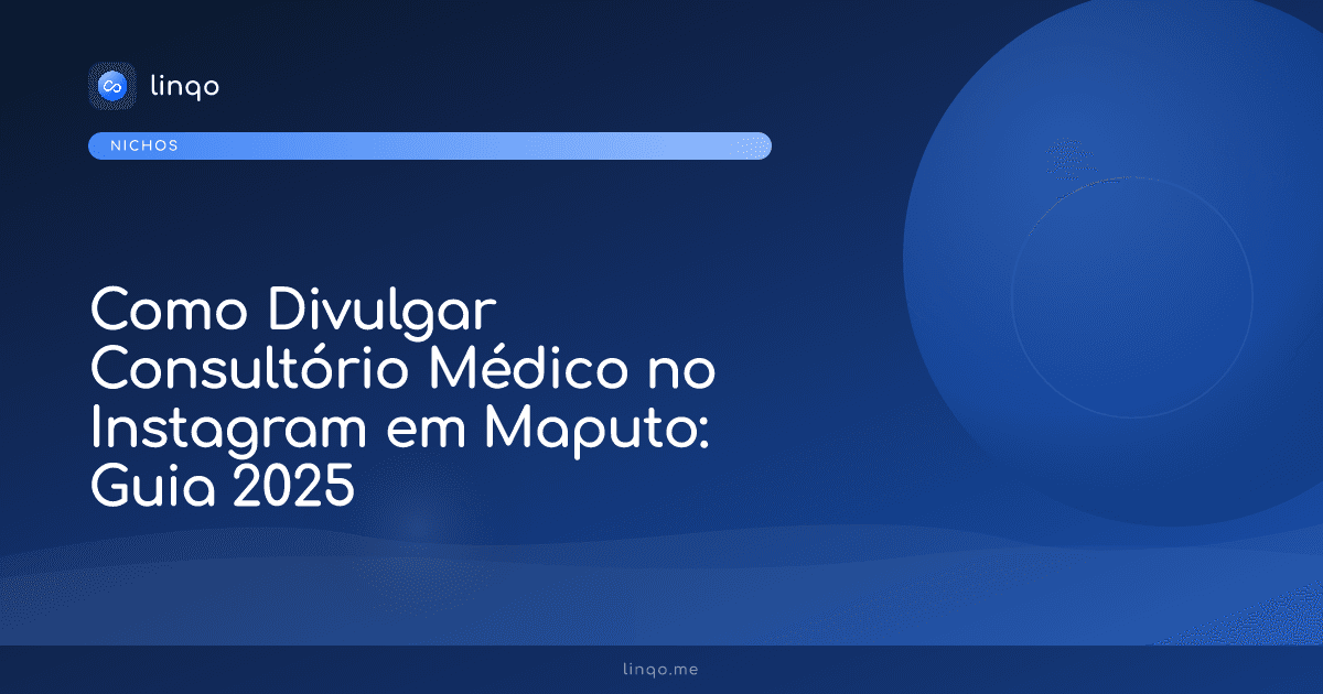 Médico em consultório moderno em Maputo utilizando tablet para gerir agendamentos do Instagram