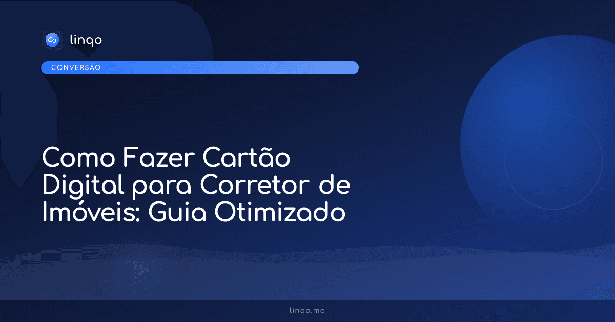 Corretor de imóveis apresentando seu cartão digital interativo no celular durante o atendimento a um cliente
