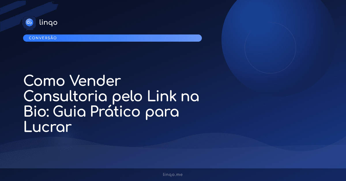 Profissional organizando vendas de consultoria pelo smartphone através do link na bio